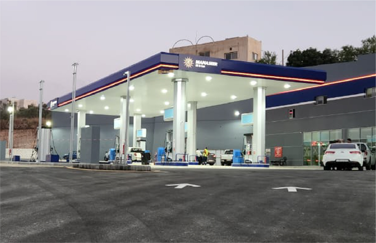 NEW GAS STATION AlShona AT YOUR SERVICE